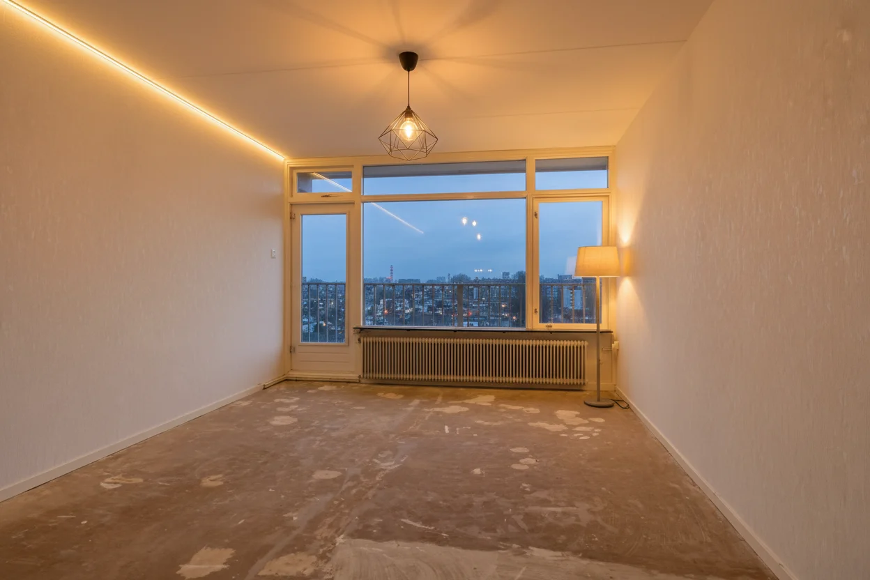After virtual staging